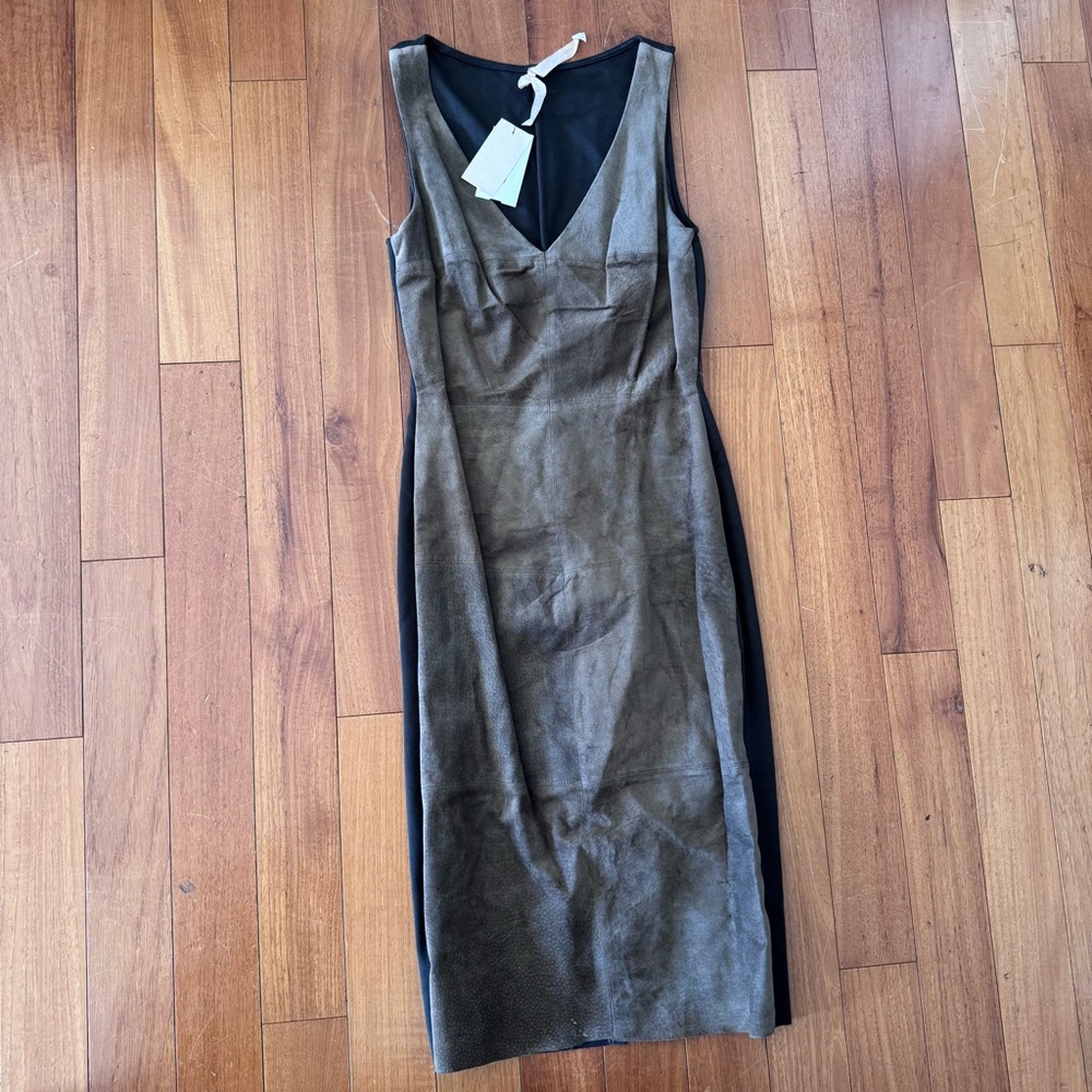 Bailey 44 Suede Dress NWT